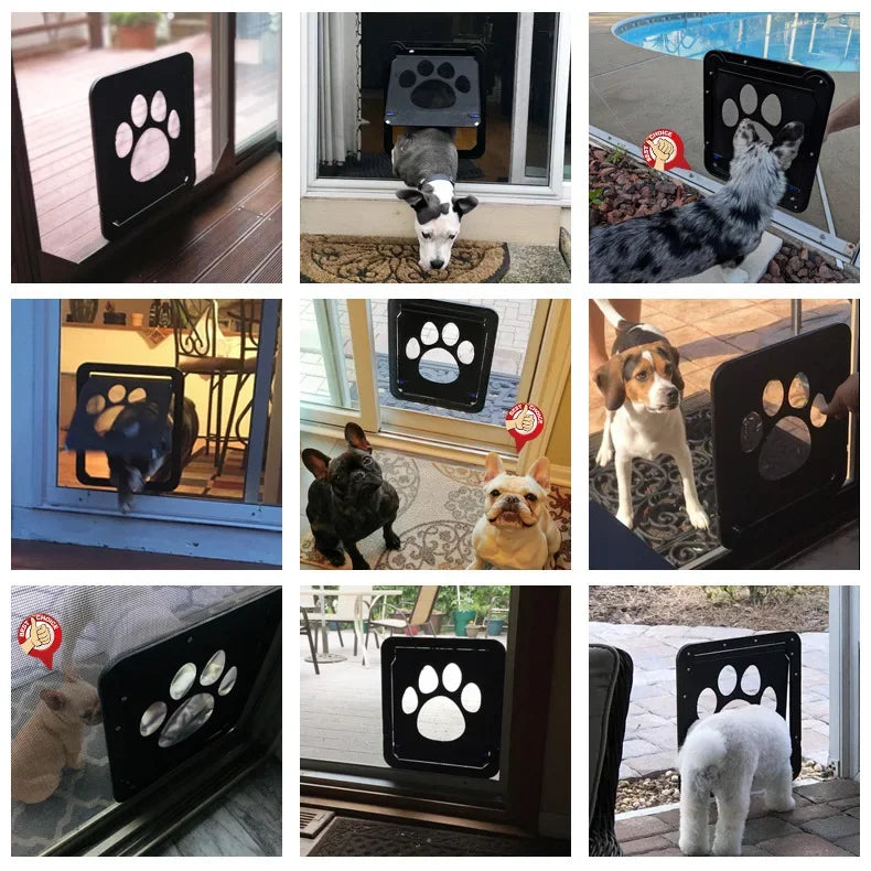 Safe Lockable Screen Pet Door