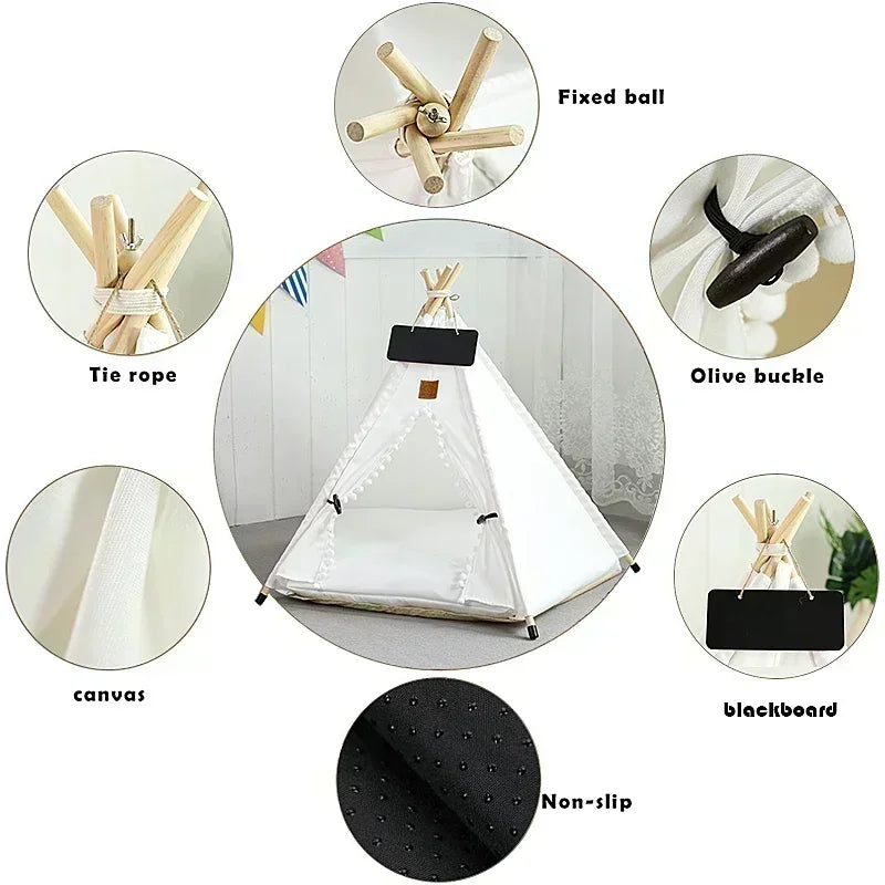 Pet Fun Teepee Tent