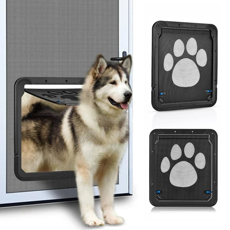 Safe Lockable Screen Pet Door