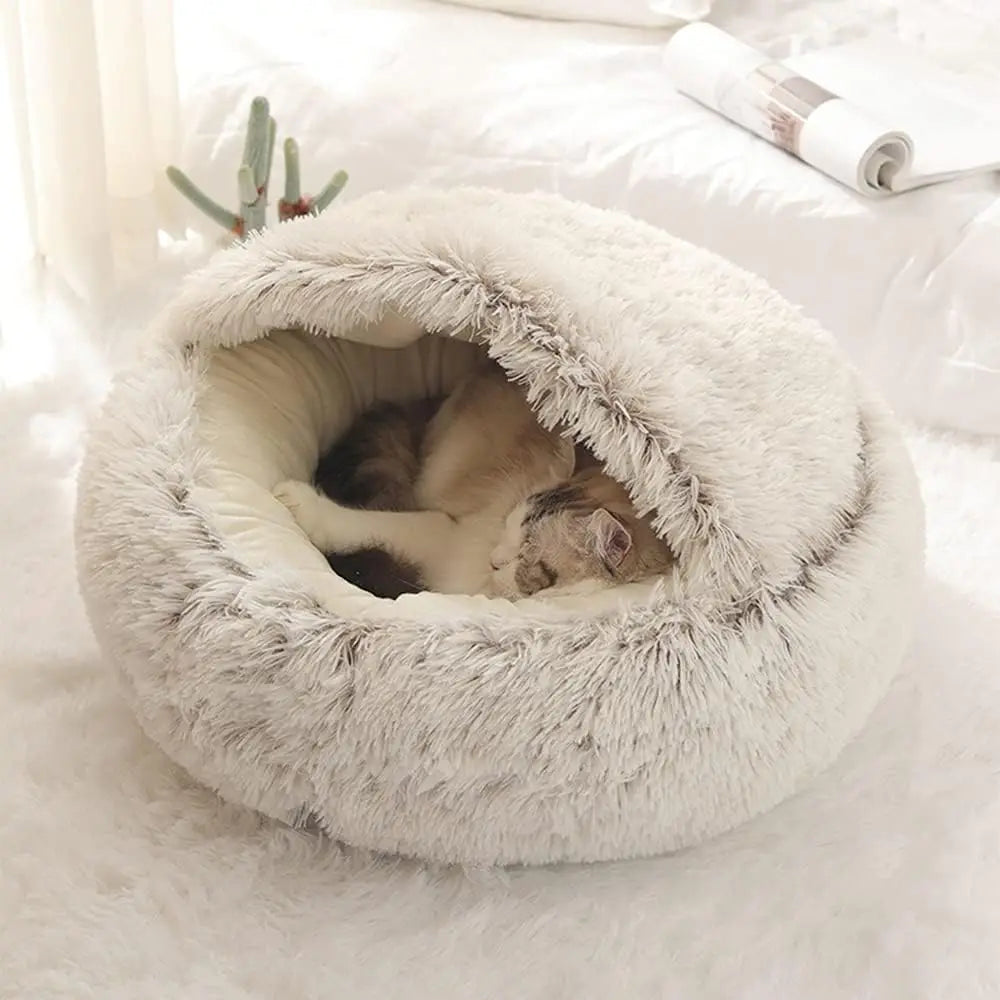 Plushy Pet Bed with Cover